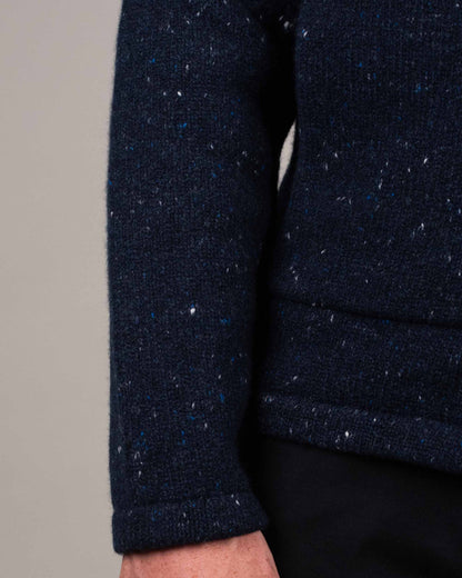 inis meain wool cash zip sweater