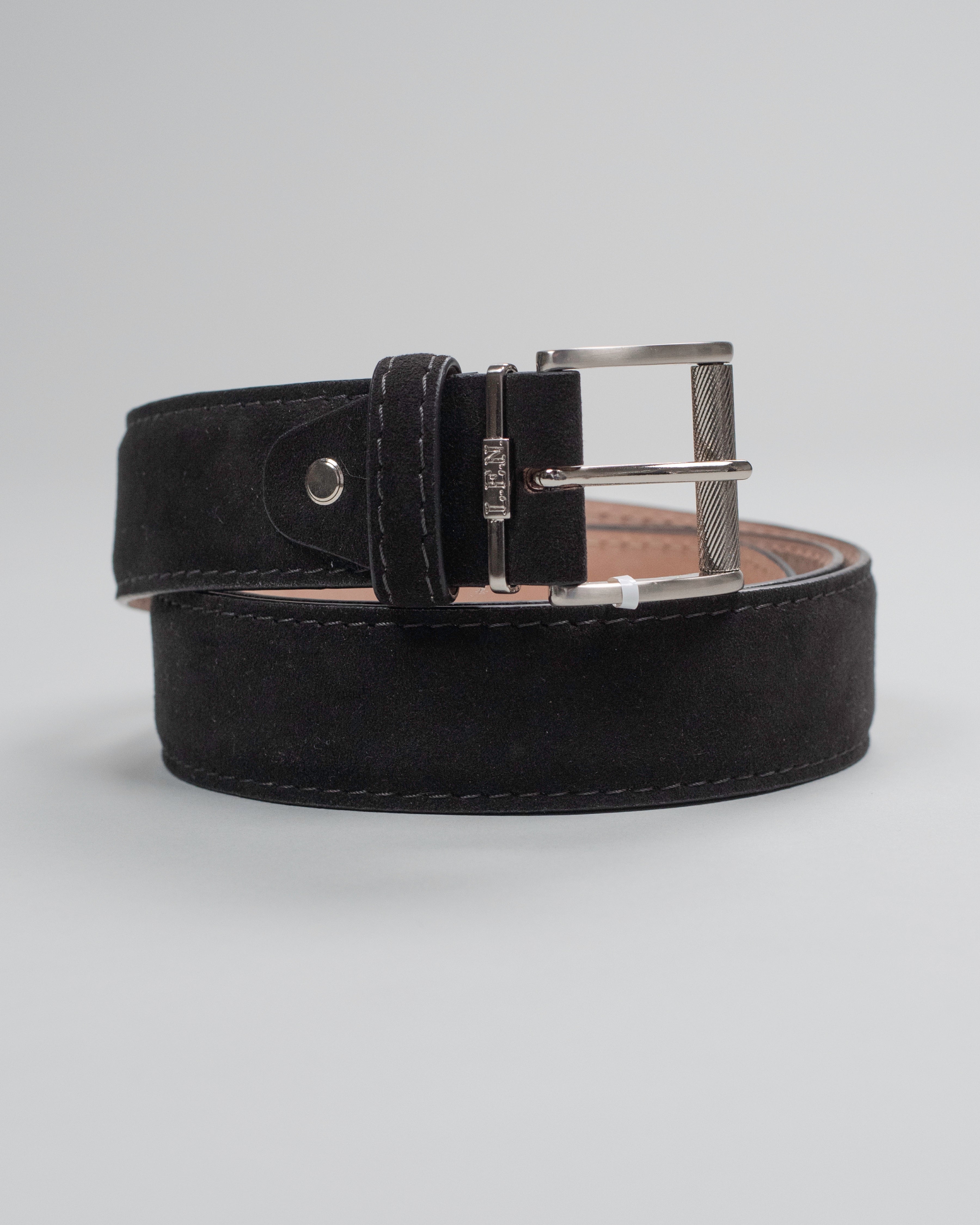 len 40mm suede cutdown belt – khakis of carmel