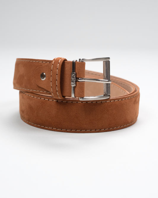len 40mm suede cutdown belt