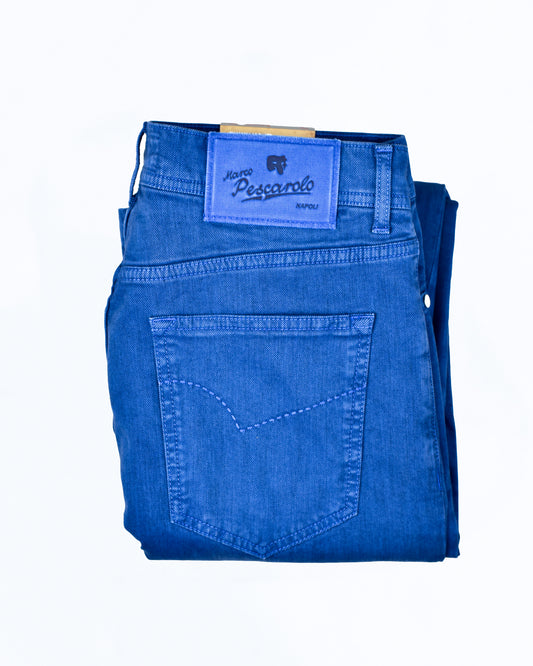 khakis of carmel - Pescarolo Royal Blue Trouser