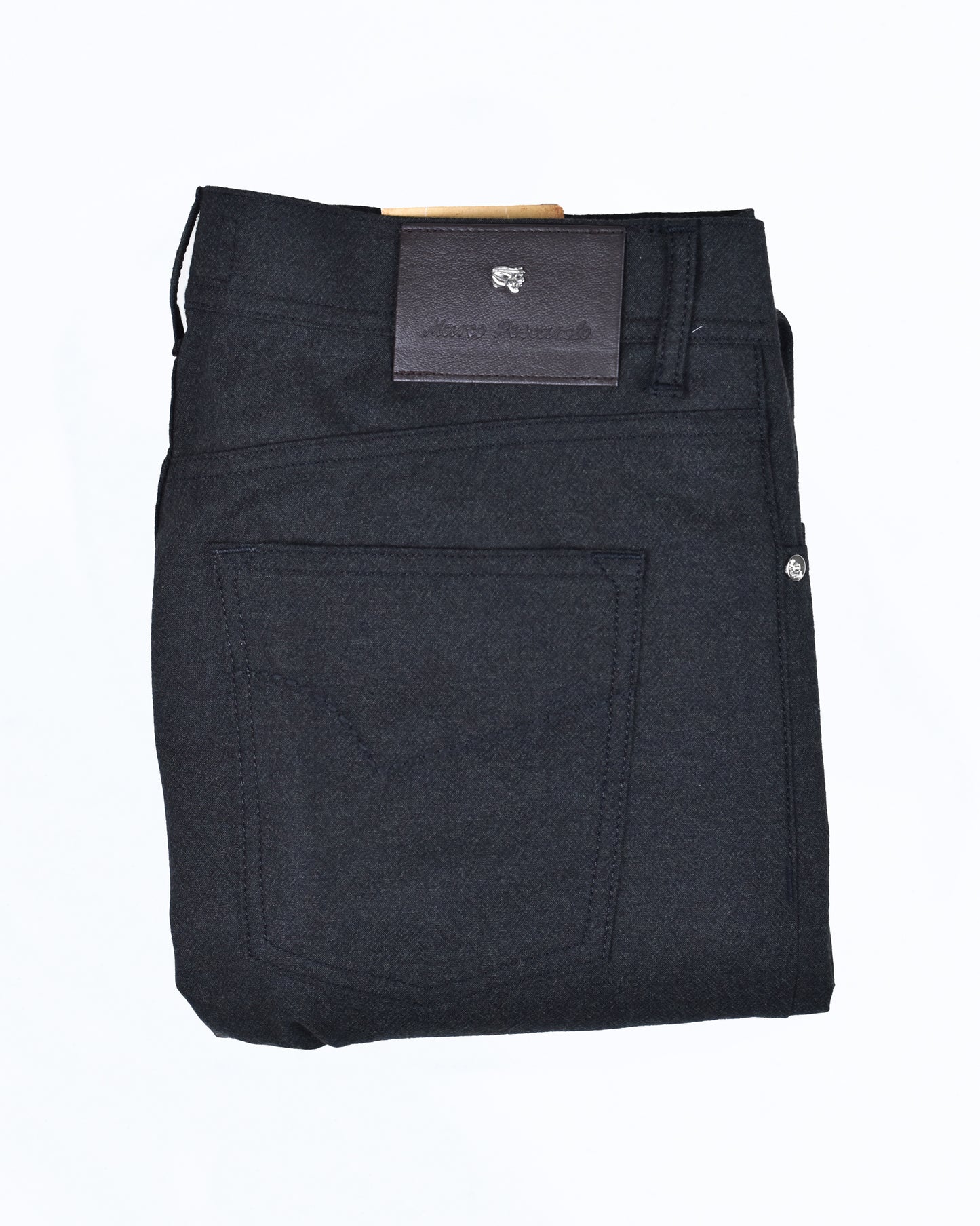 khakis of carmel - Dark Green Cashmere Trouser