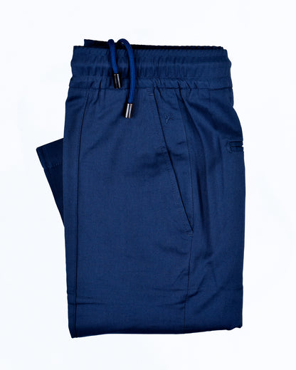 khakis of carmel -  Blue Drawstring Trouser