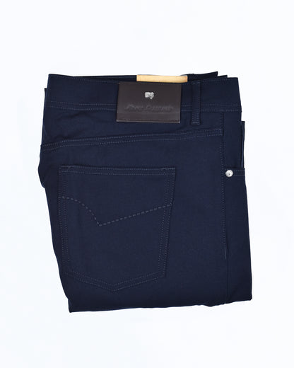 khakis of carmel - Navy Cashmere Trouser