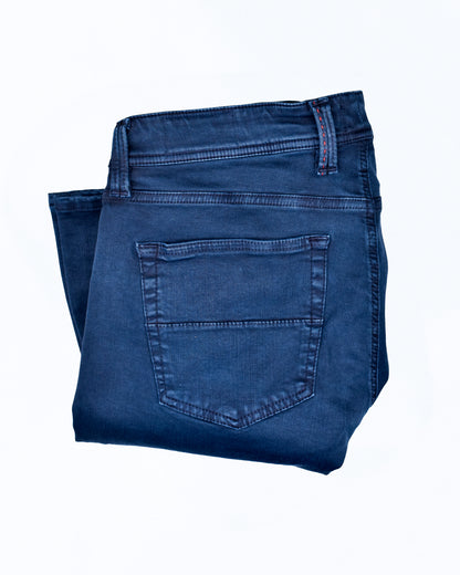 khakis of carmel - Italian Dark Blue washed denim