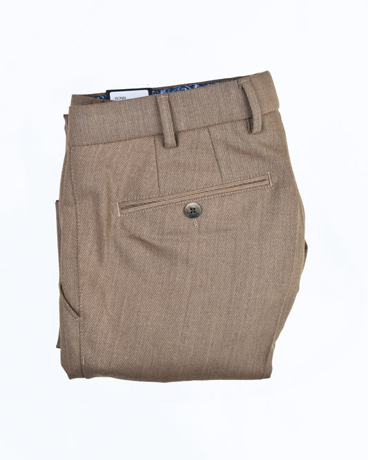 khakis of carmel - Khaki Meyer Bonn Slim Straight Trouser