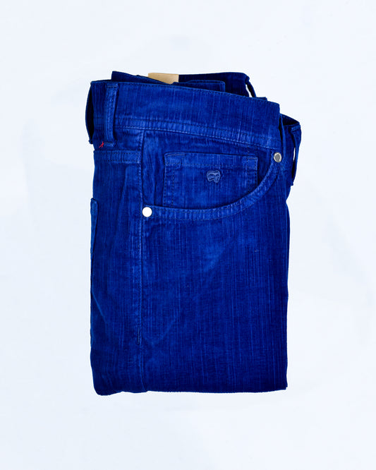 khakis of carmel - Royal Blue Corduroy Trouser