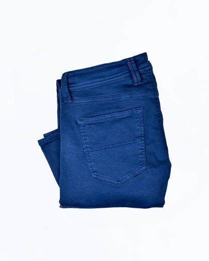 khakis of carmel - Italian Navy washed denim