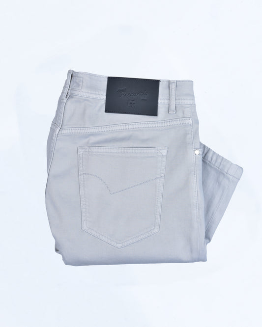 khakis of carmel - Chalk Classic Denim Five Pocket Pant