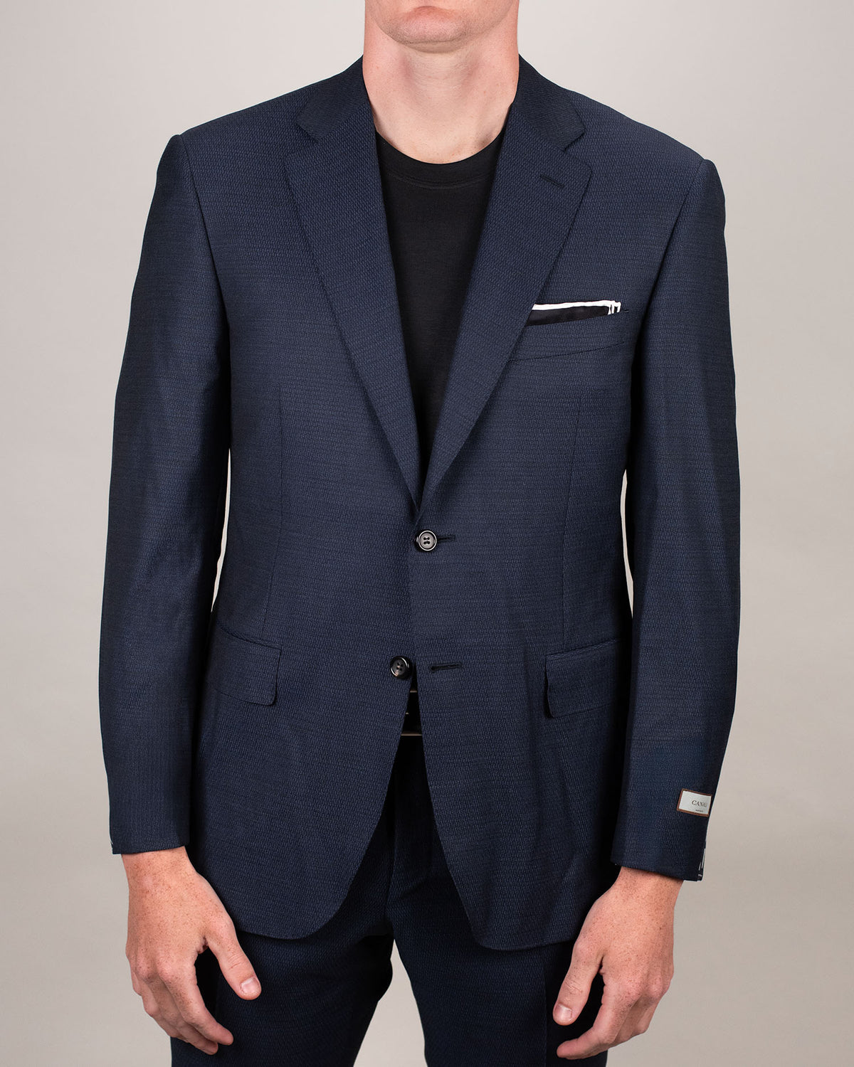 canali navy suit