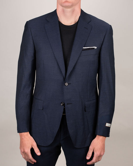 canali navy suit