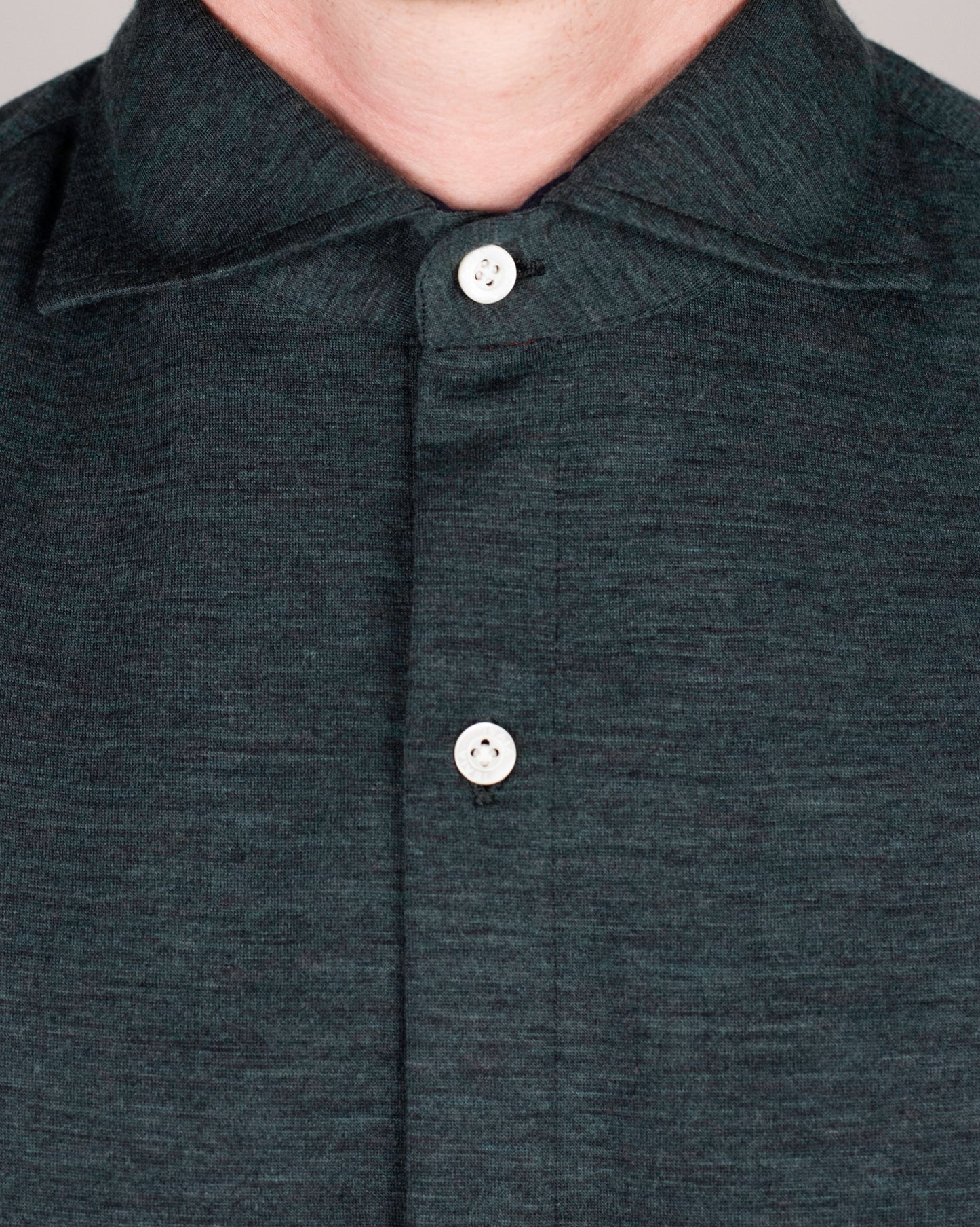 isaia soft jersey shirt jacket