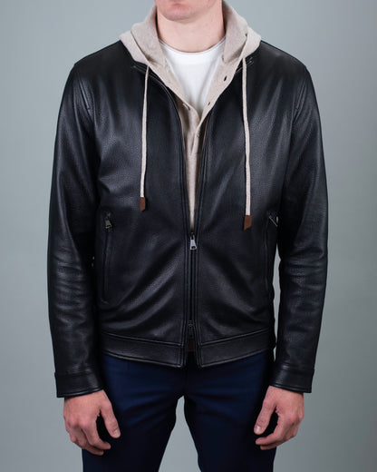 khakis brand deerskin leather jacket CHIANTI