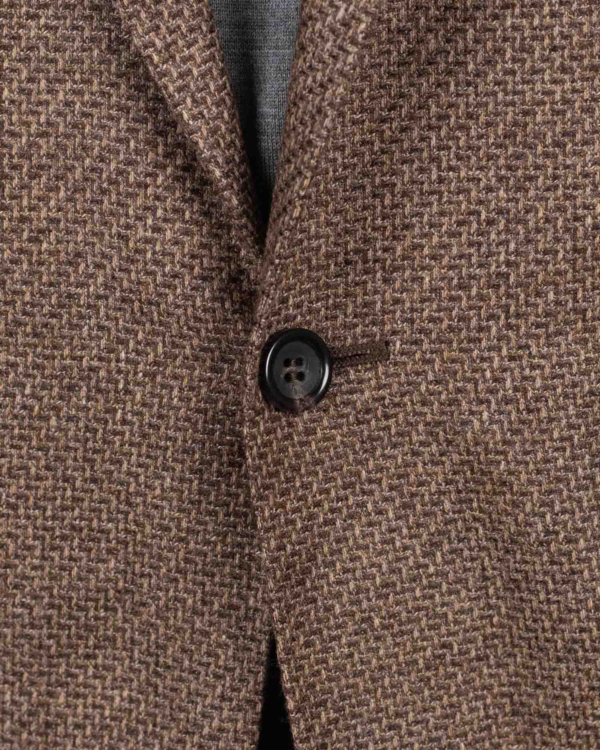 canali brown melange sport coat