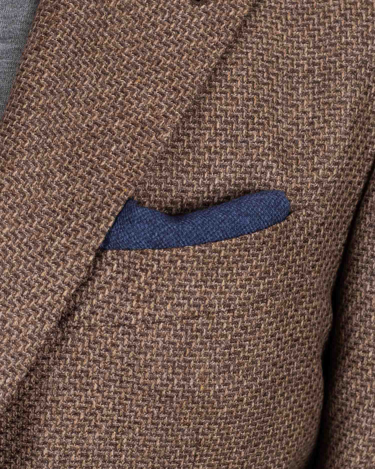 canali brown melange sport coat
