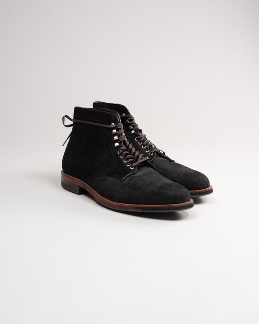 alden custom plain toe boot