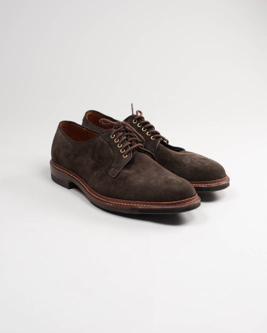 alden custom plain toe blucher