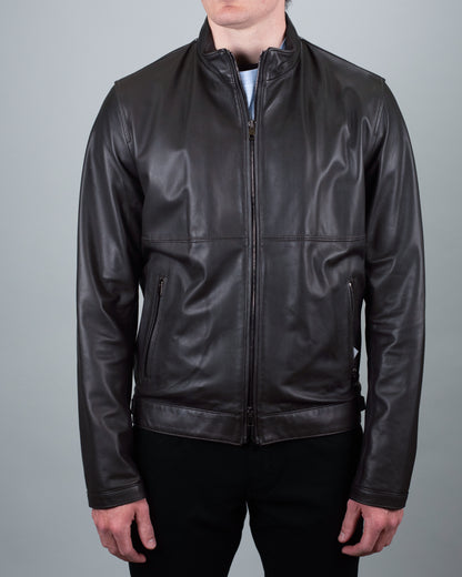 khakis brand lamskin leather jacket
