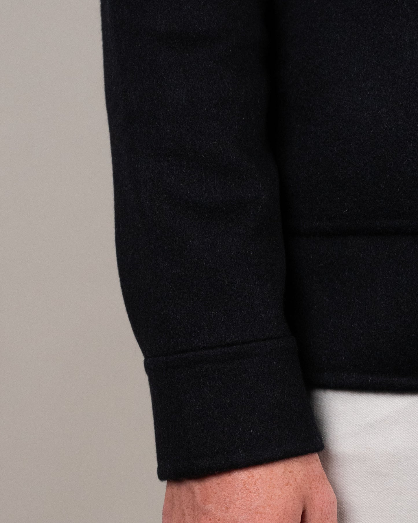 khakis brand double face cashmere jacket