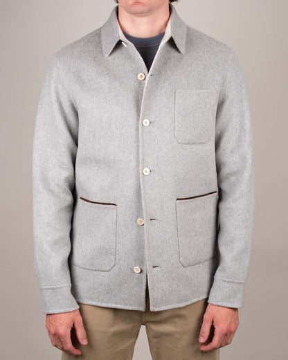 khakis brand double face cashmere jacket