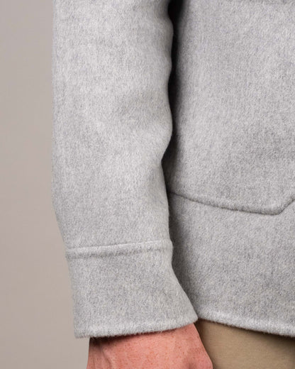 khakis brand double face cashmere jacket