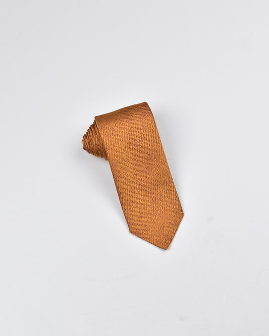 Khakis of Carmel - Silk Printed Tie in Gold