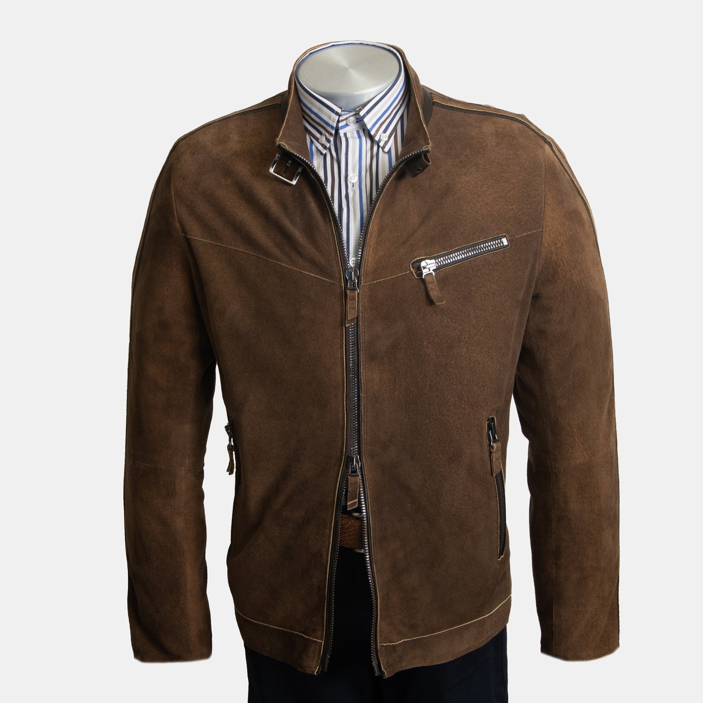 Gimos - Light Brown Leather Jacket