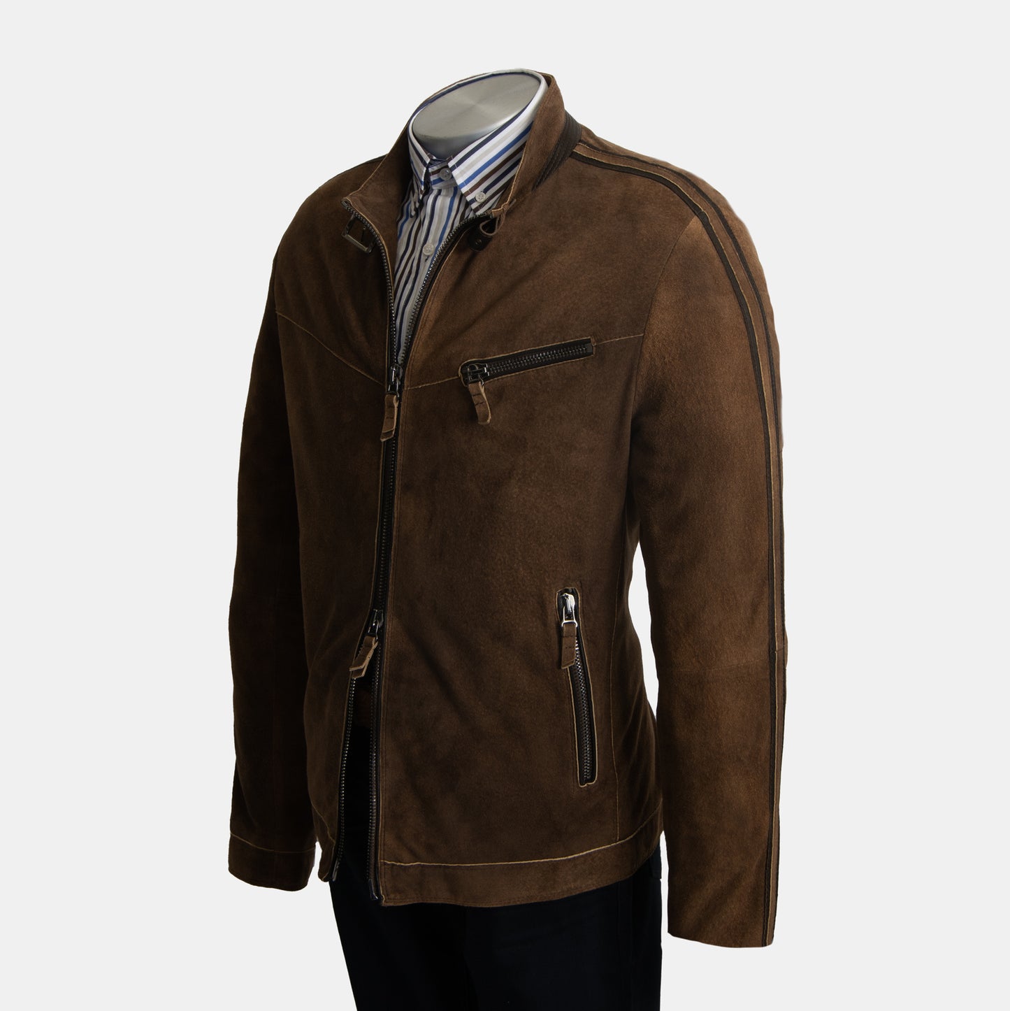 Gimos - Light Brown Leather Jacket