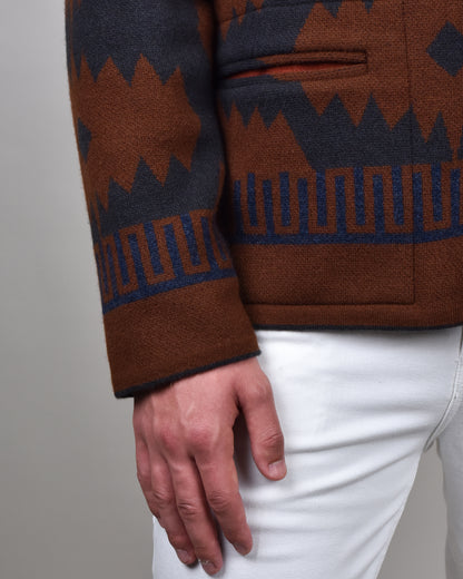 Guido Di Navajo - Rust Brown Knit Sweater