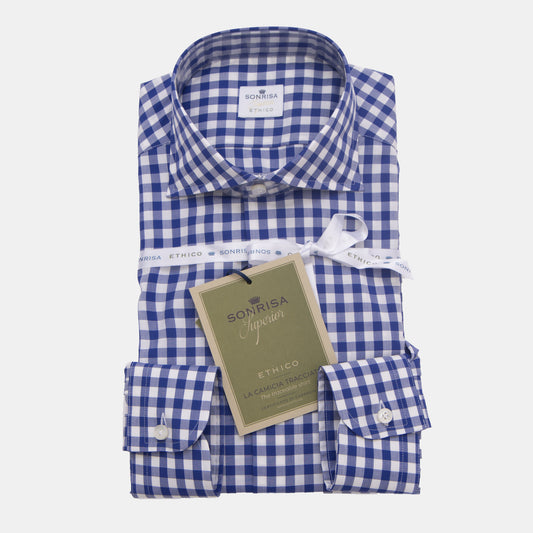 Khaki’s of Carmel - Blue Checkered Shirt