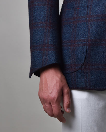 Sartoria Natale - Blue Checked Sport Coat