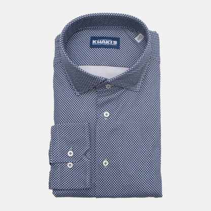 Khaki’s of Carmel - Navy Checkered Shirt