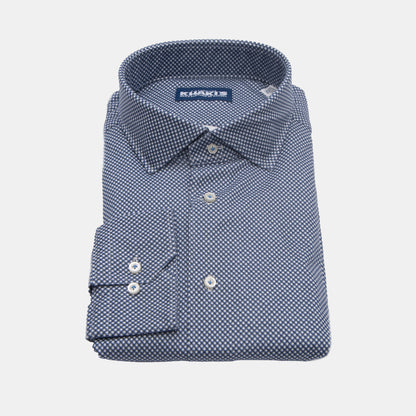 Khaki’s of Carmel - Navy Checkered Shirt