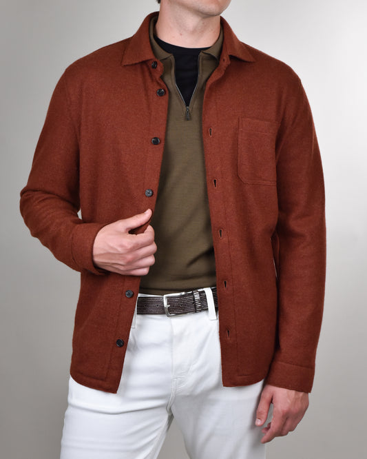 Maurizio Baldassari - Rust Overshirt