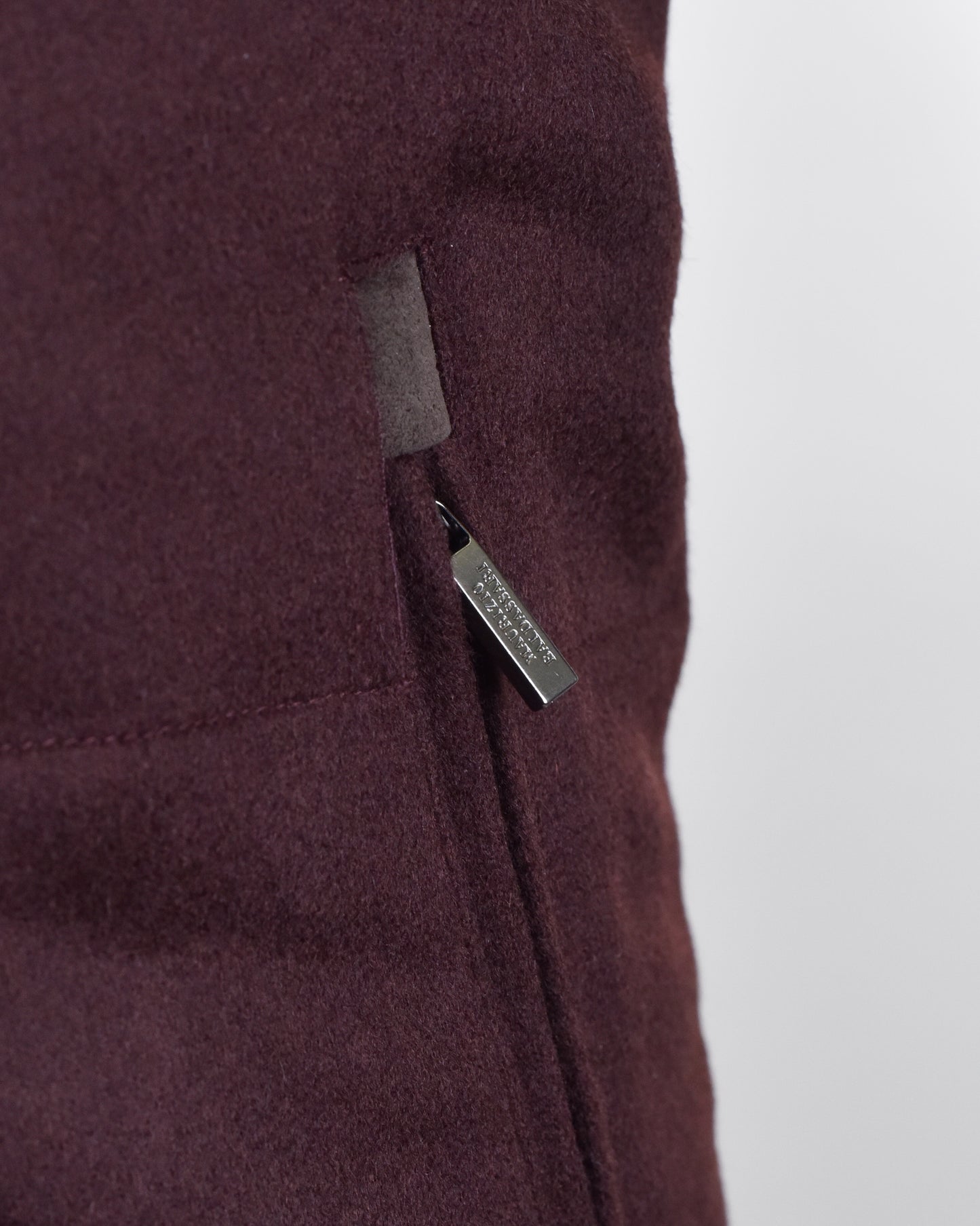 Khaki's of Carmel - Maroon Baldassari Cashmere Vest