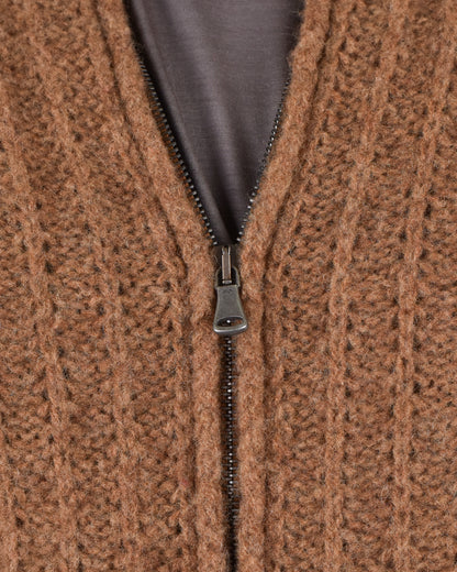 Khakis of Carmel - Patterned Wool Knit Sweater