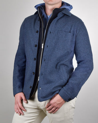 Maurizio Baldassari - Blue Overshirt