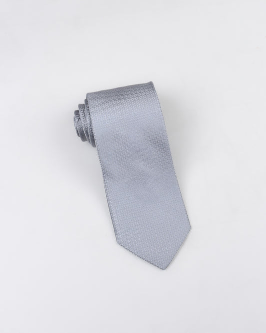 Khakis of Carmel - Silk Printed Tie in Grey