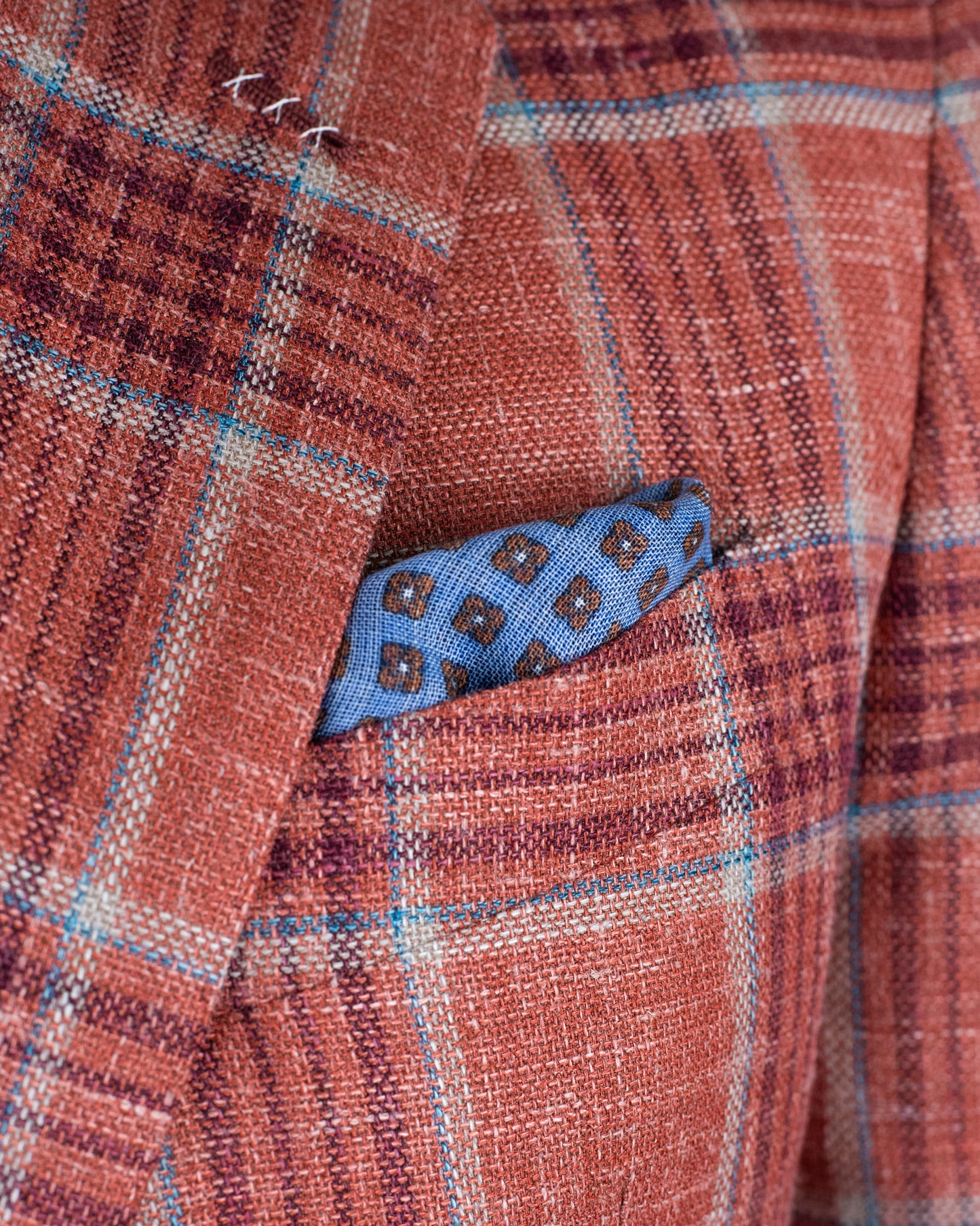 Castangia - Orange Check Sport Coat