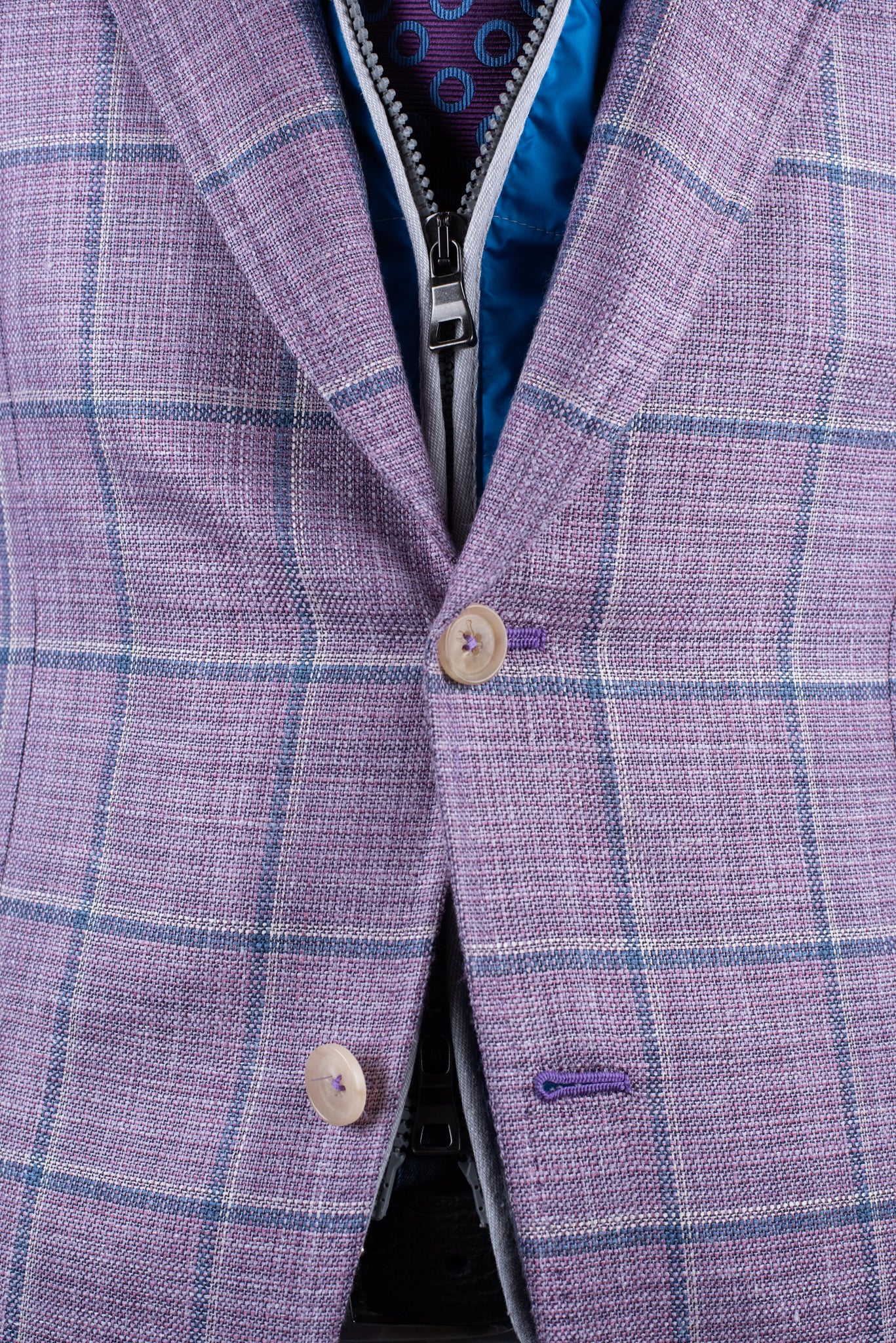 Isaia - Lavender Check Sport Coat