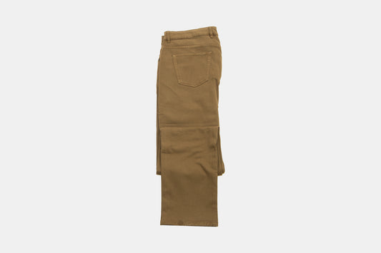 khakis of Carmel - brown tan denim pants jazz