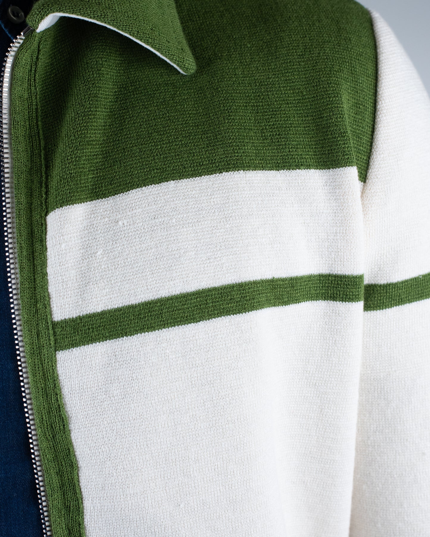 Khakis of Carmel - Green Knit Sweater