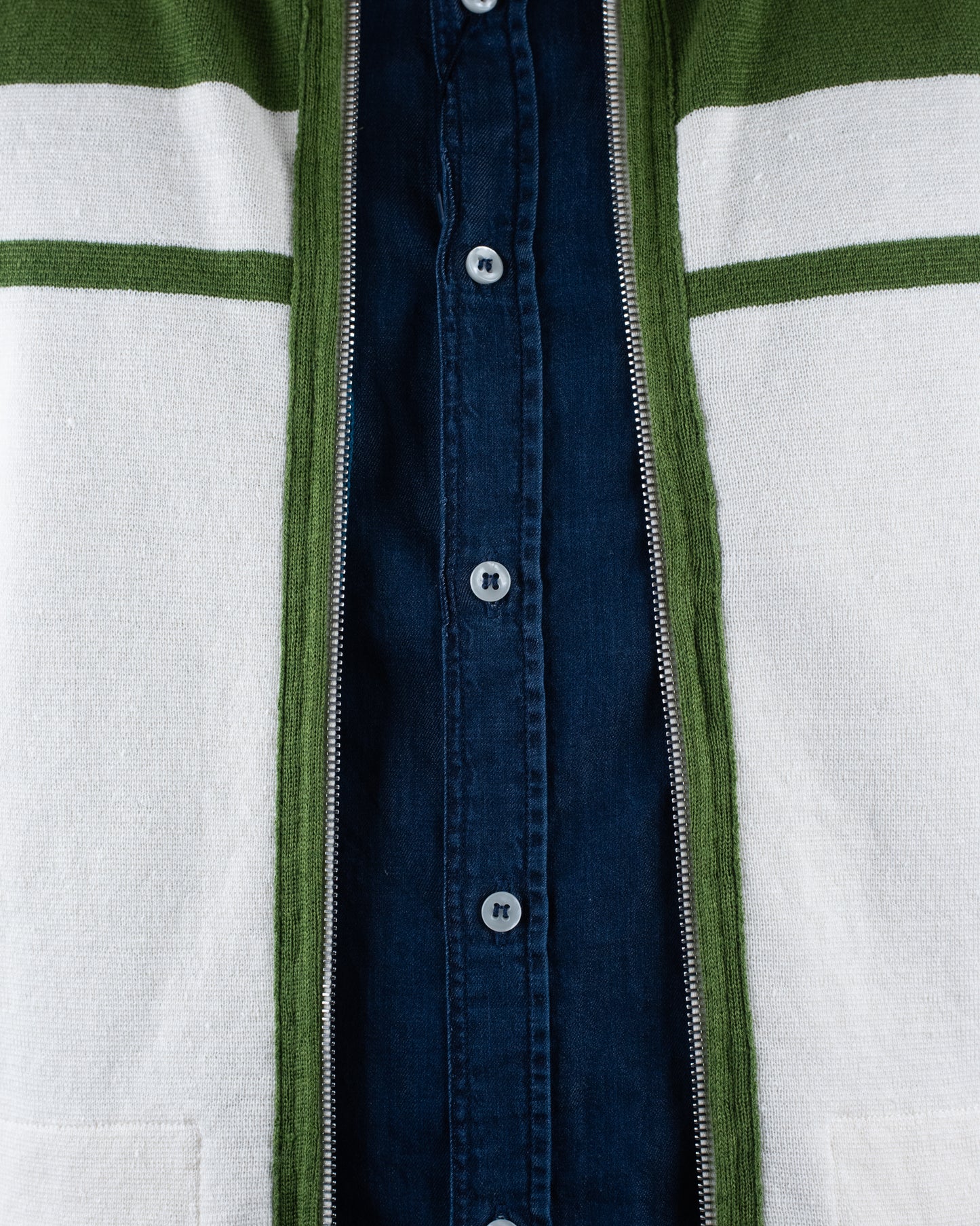 Khakis of Carmel - Green Knit Sweater