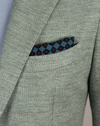 lbm green jersey soft coat
