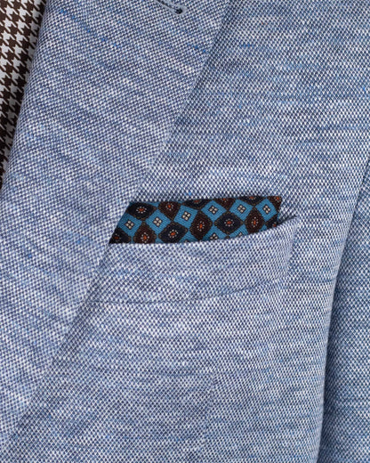 khakis brand lt blue jersey soft coat