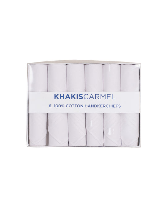 khakis brand 6 white cotton hanks