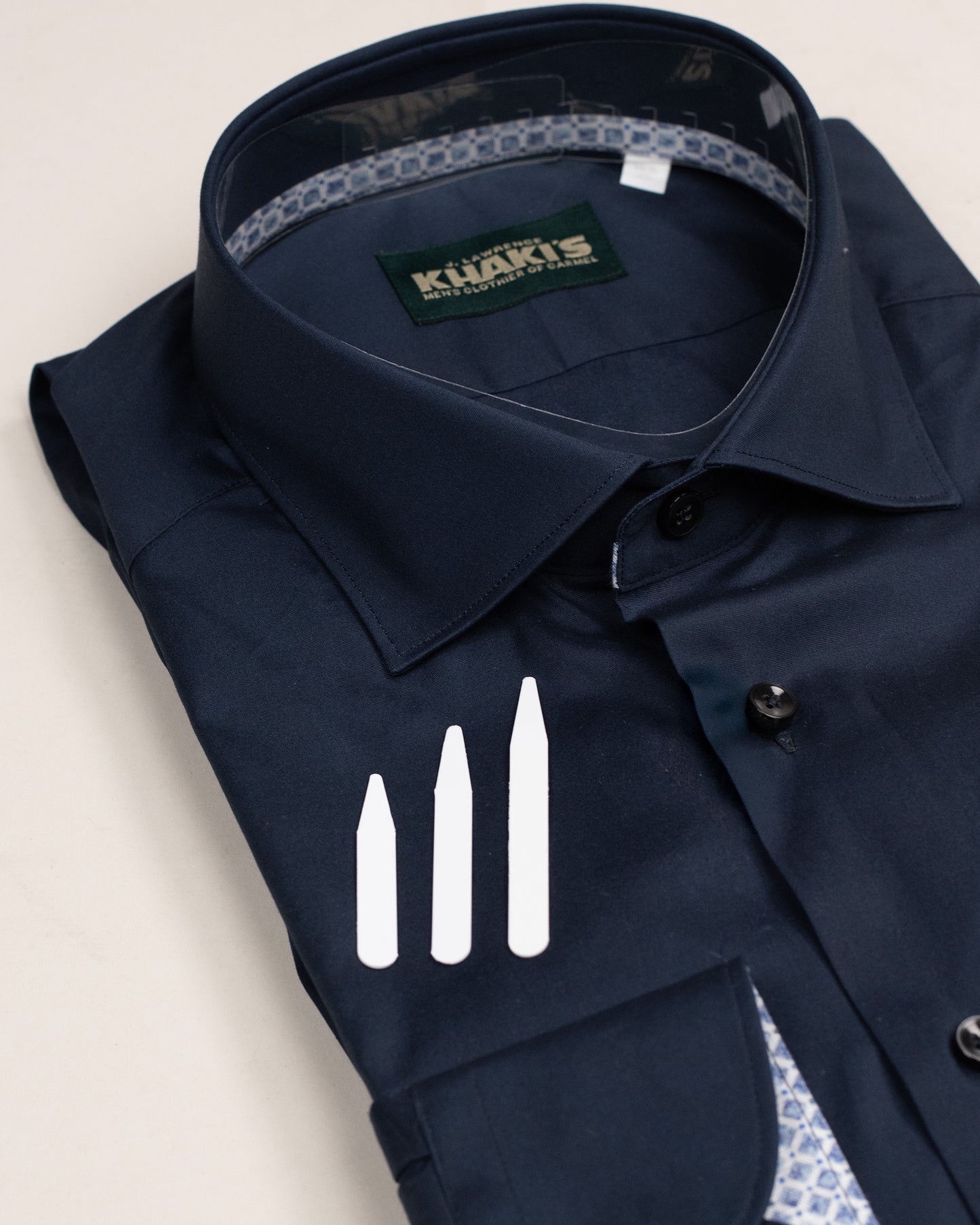 khakis brand plastic collar stays