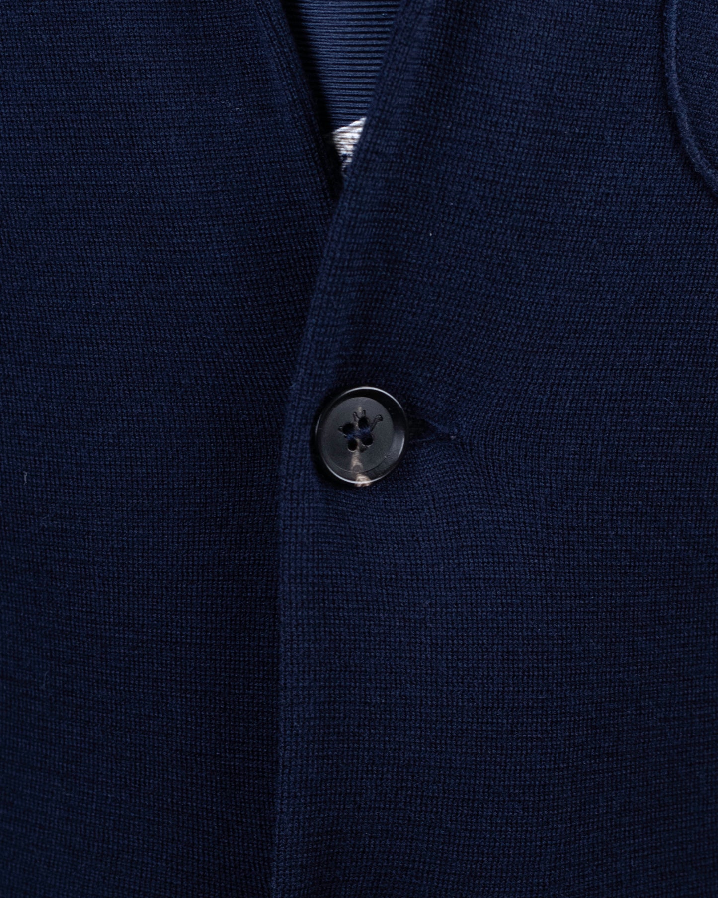 isaia navy jersey sport coat
