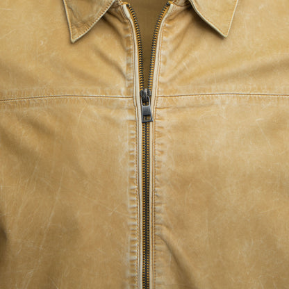 Khaki's of Carmel - Gimo's Gian Leather Jacket in Maize