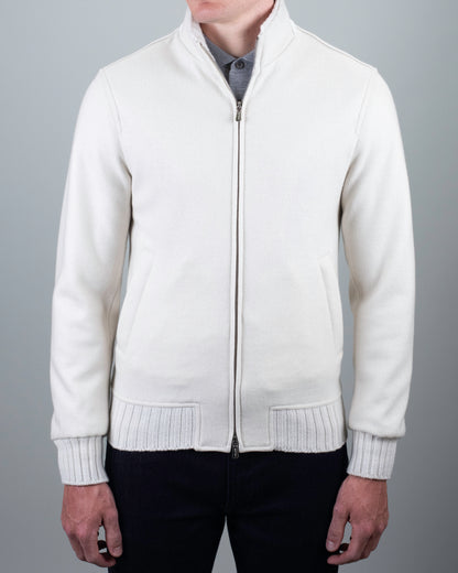 mandelli beige cashmere jacket