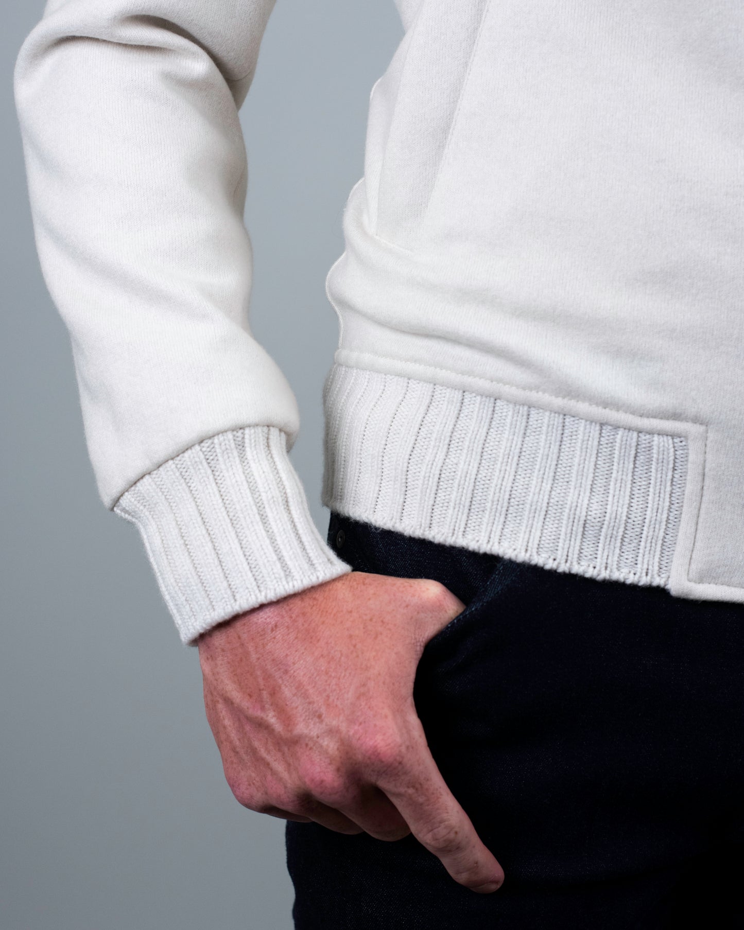 mandelli beige cashmere jacket